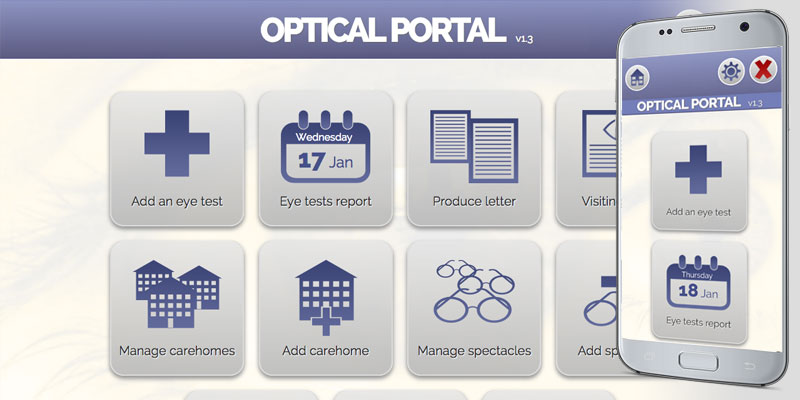 Optical Portal screenshot